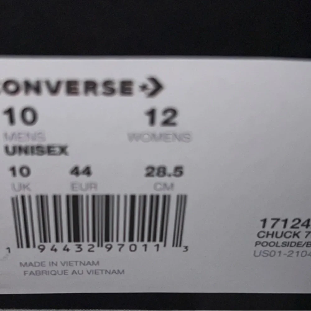 NIB CONVERSE X CHINATOWN MARKET COLAB LAKERS CHUCKS - Picture 7 of 7